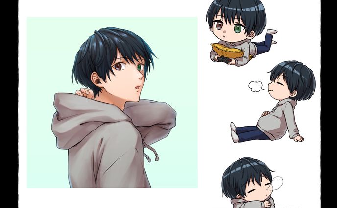 ご依頼アイコン+ミニキャラ