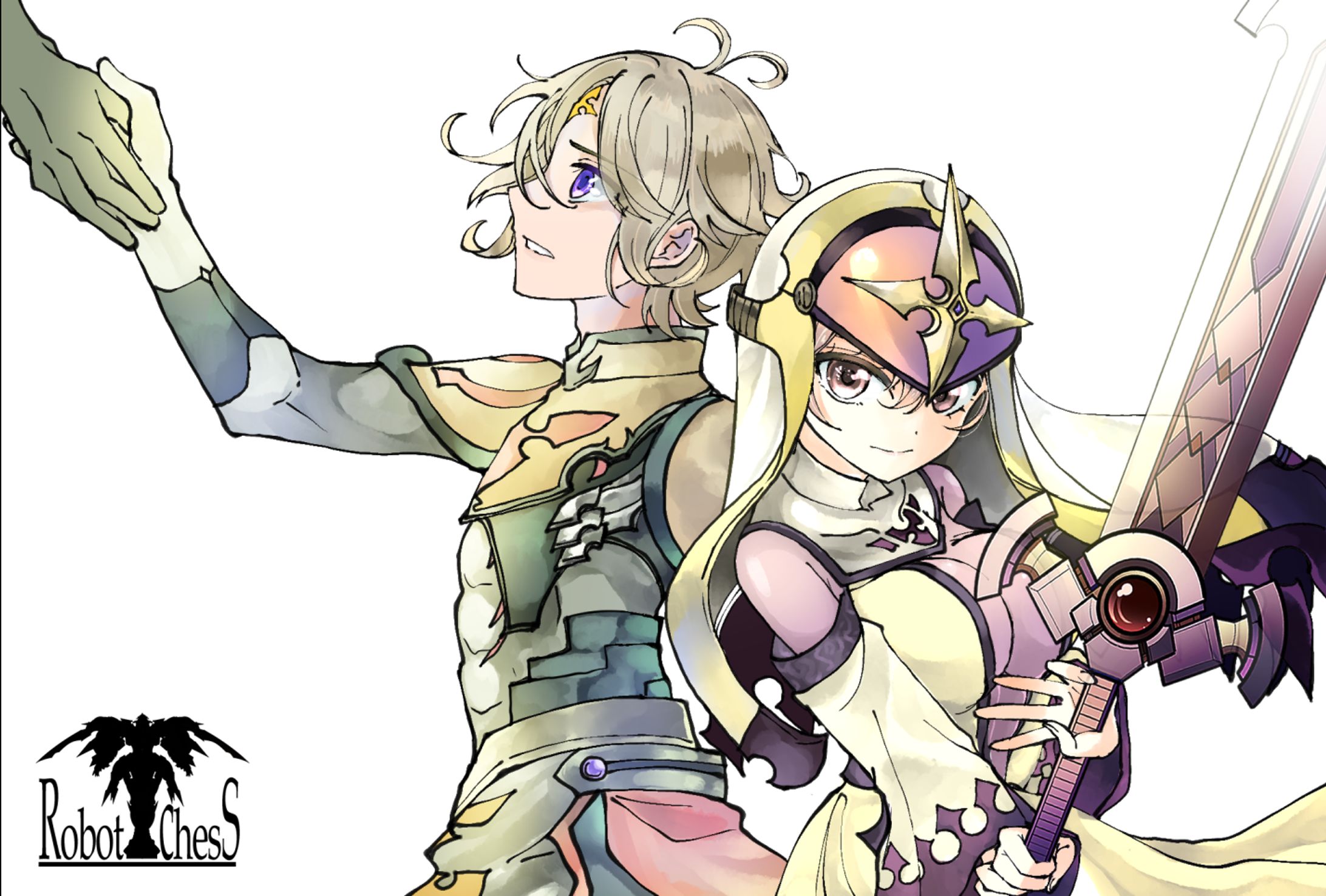 ロボットチェス/ファンアート-1