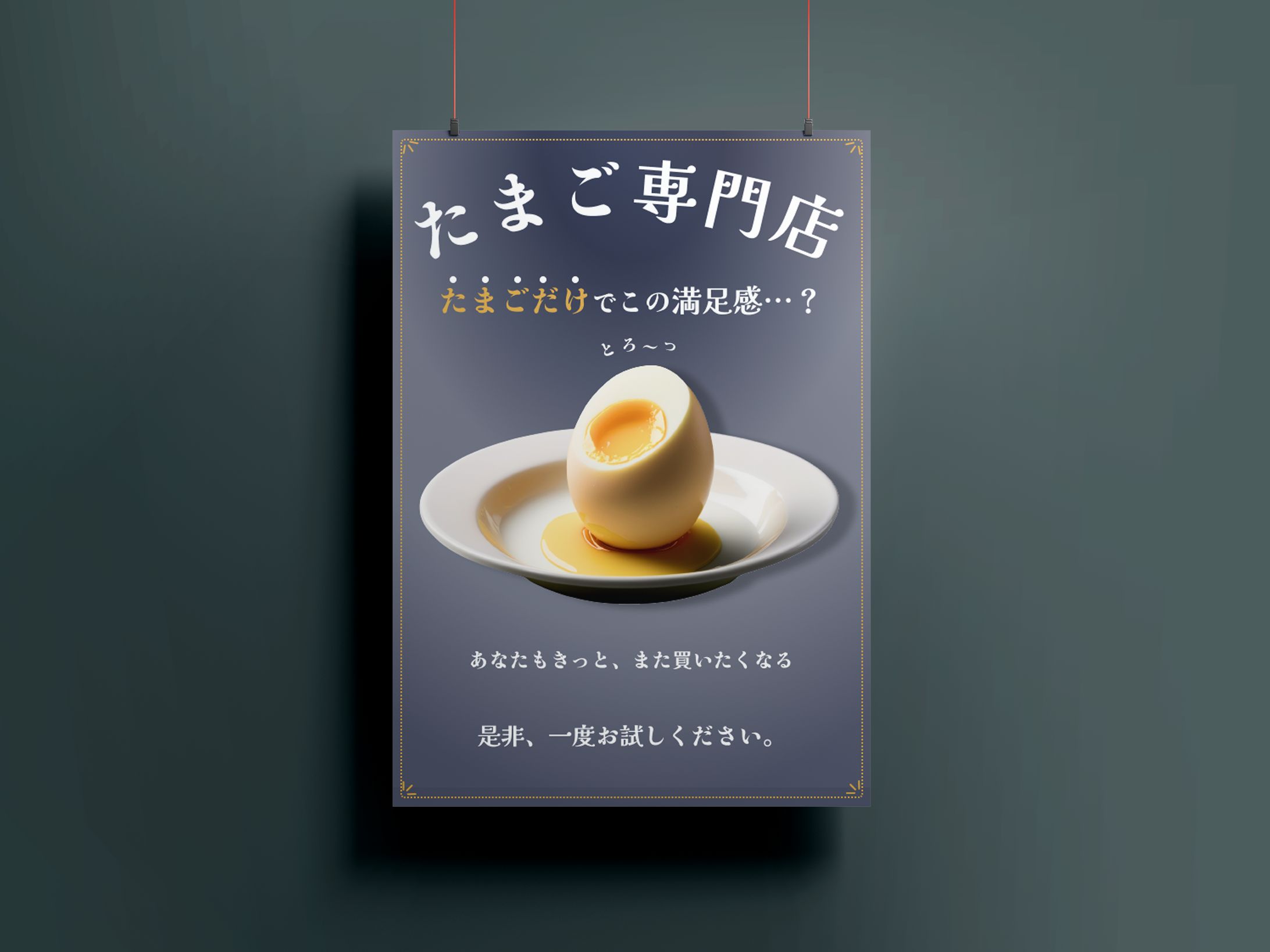 飲食店チラシ（架空）-1