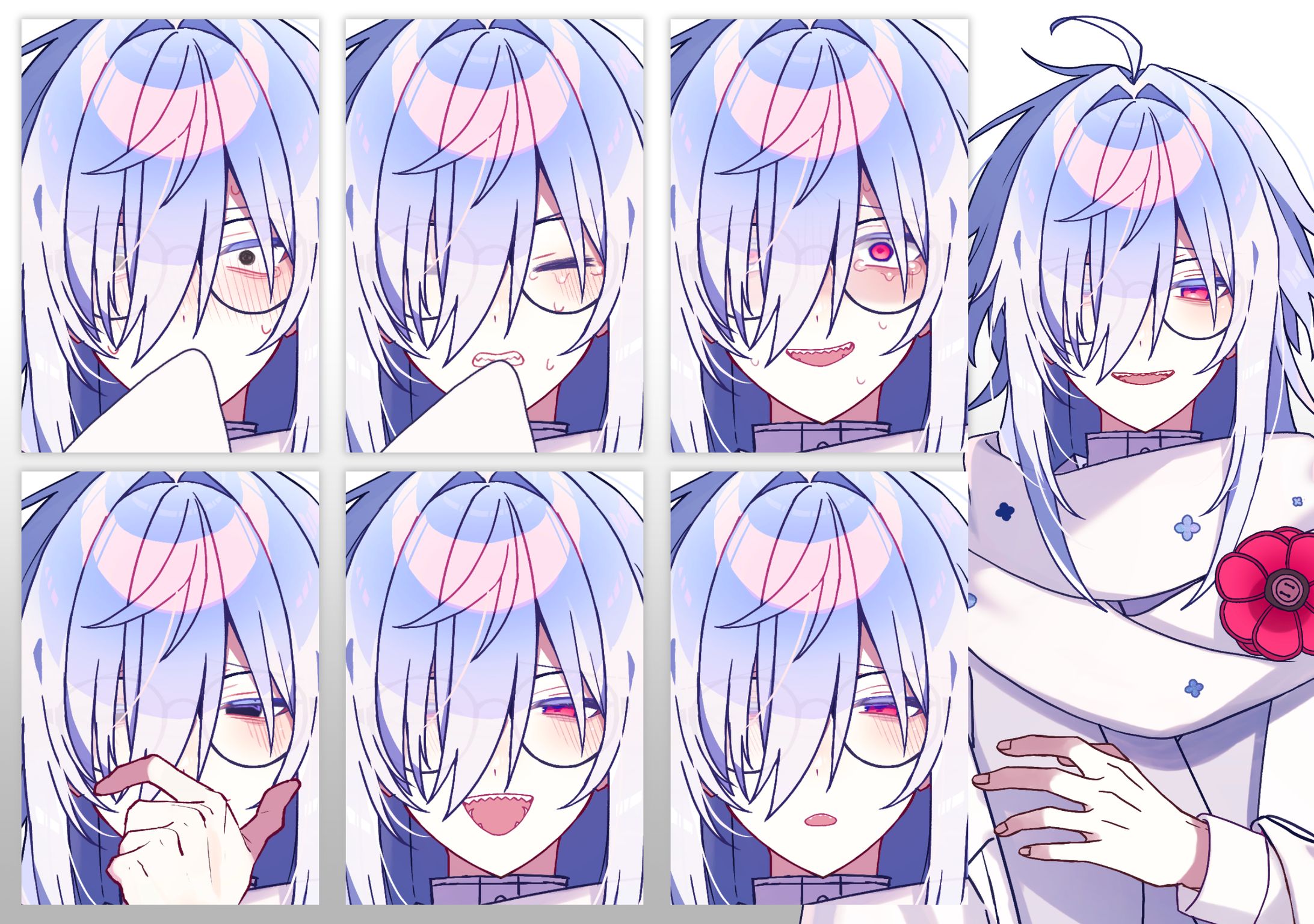 【趣味絵】TRPG立ち絵-1