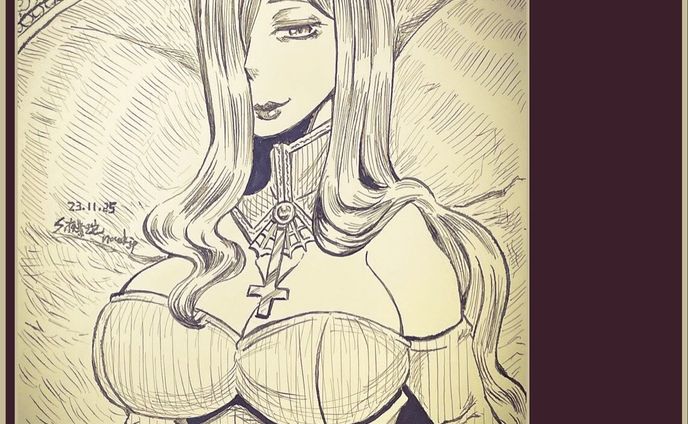 ミリペン画サンプル
