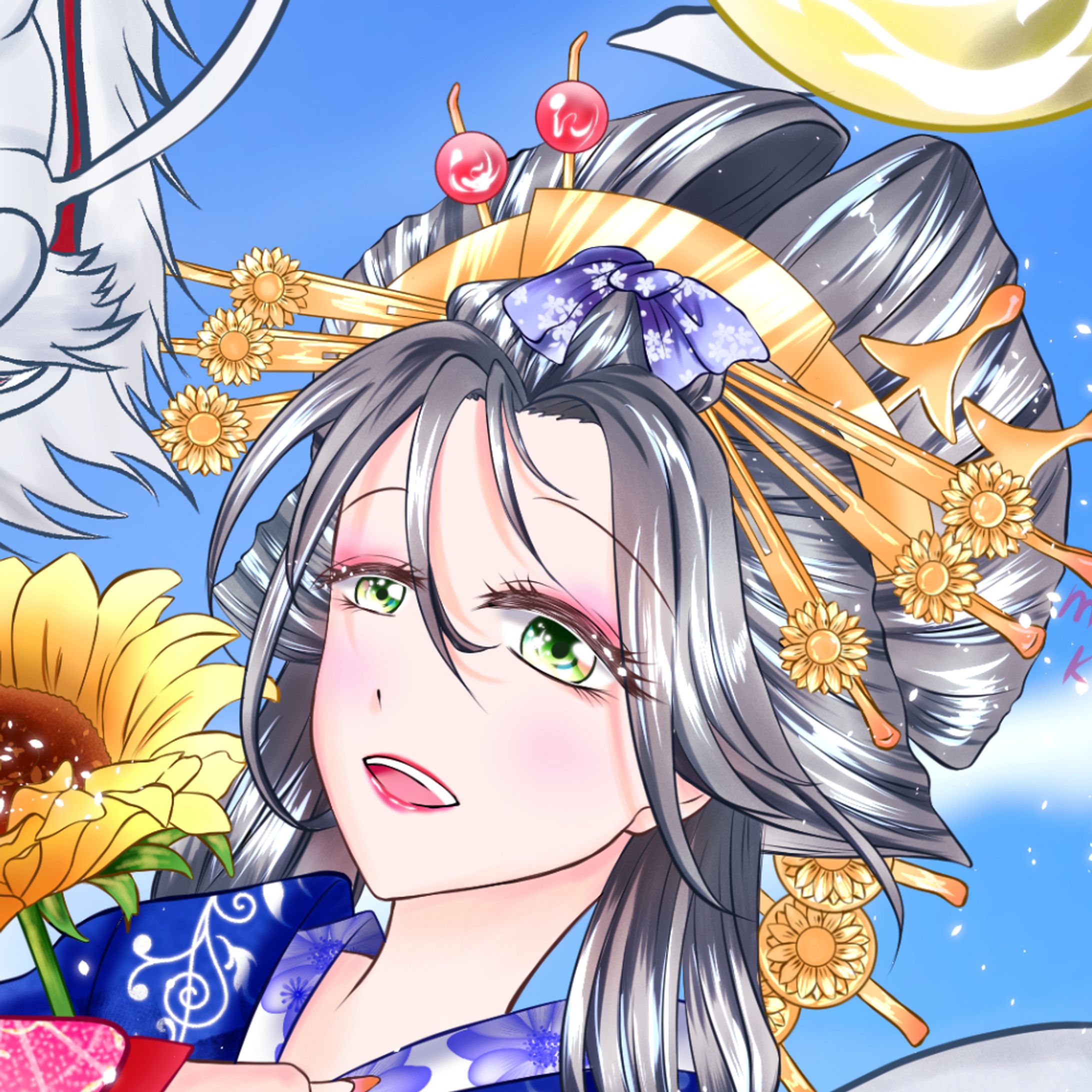 花魁・ひまわり-1