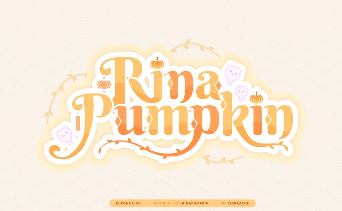 RinaPumpkin (EufoneLive) - Logo & Branding
