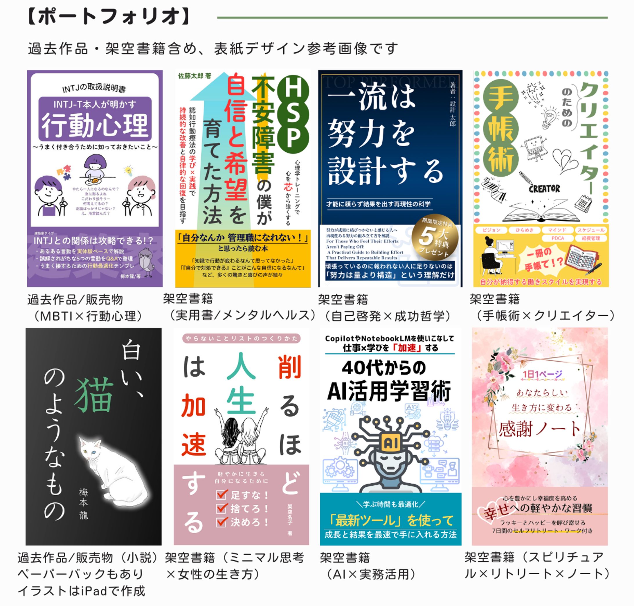 過去作品＆架空書籍-1