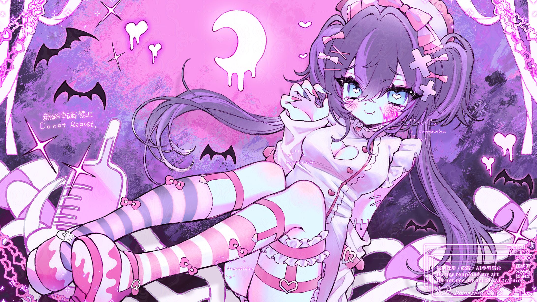 藍天うぇる様 ハロウィン一枚絵-1