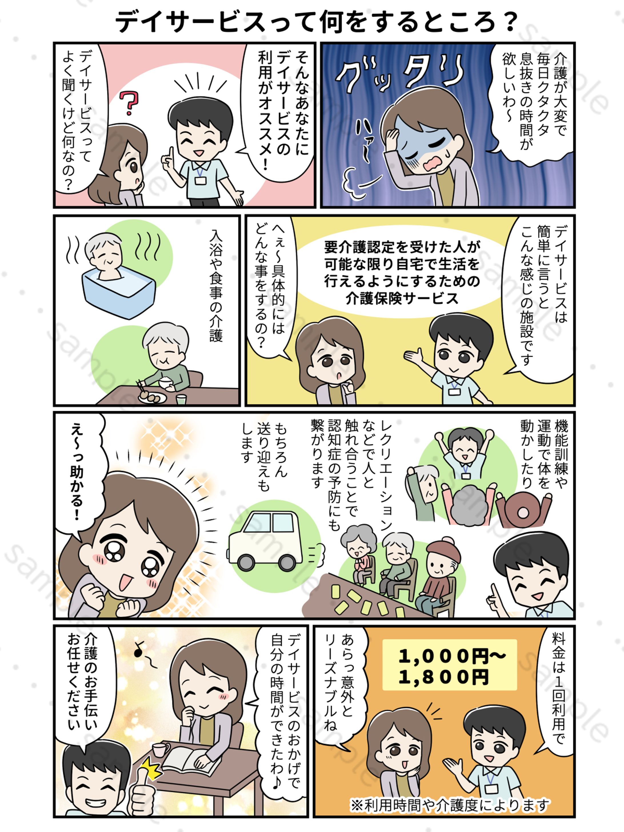 ケアフクリンクさん介護についての解説漫画-1
