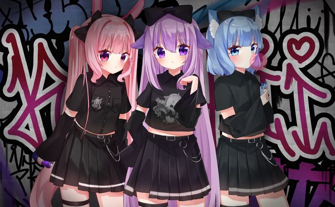 卒業制作　イラスト