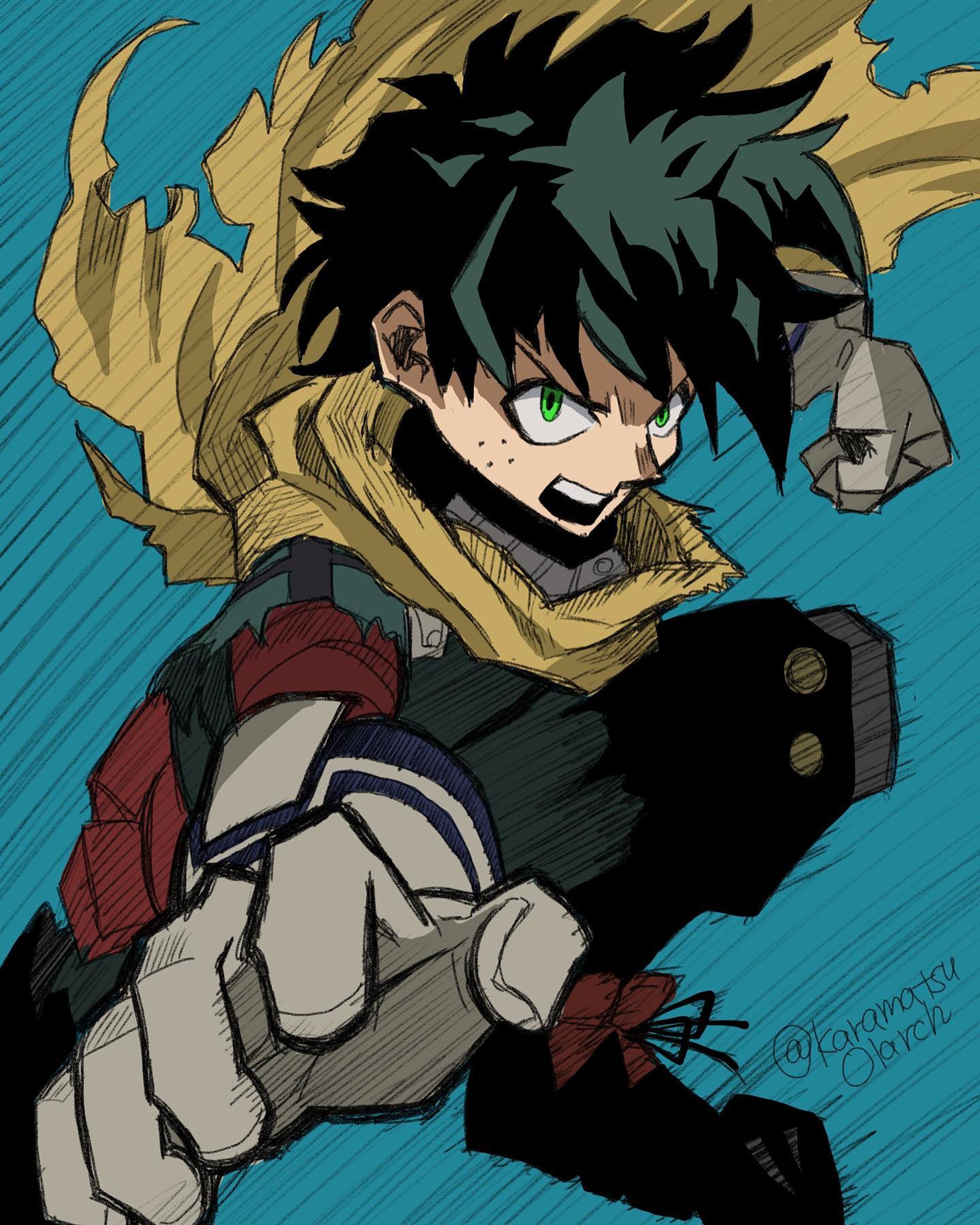ヒロアカの黒デクカッコ良い。

#ヒロアカ #緑谷出久 #僕のヒーローアカデミア #midoriyaizuku #deku #myheroacademia  #mha-1