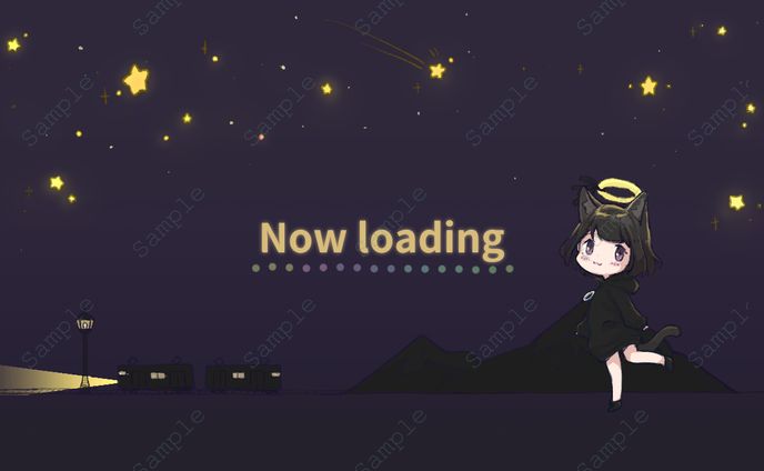 【comission】大崎ちゃんTwitch待機画面
