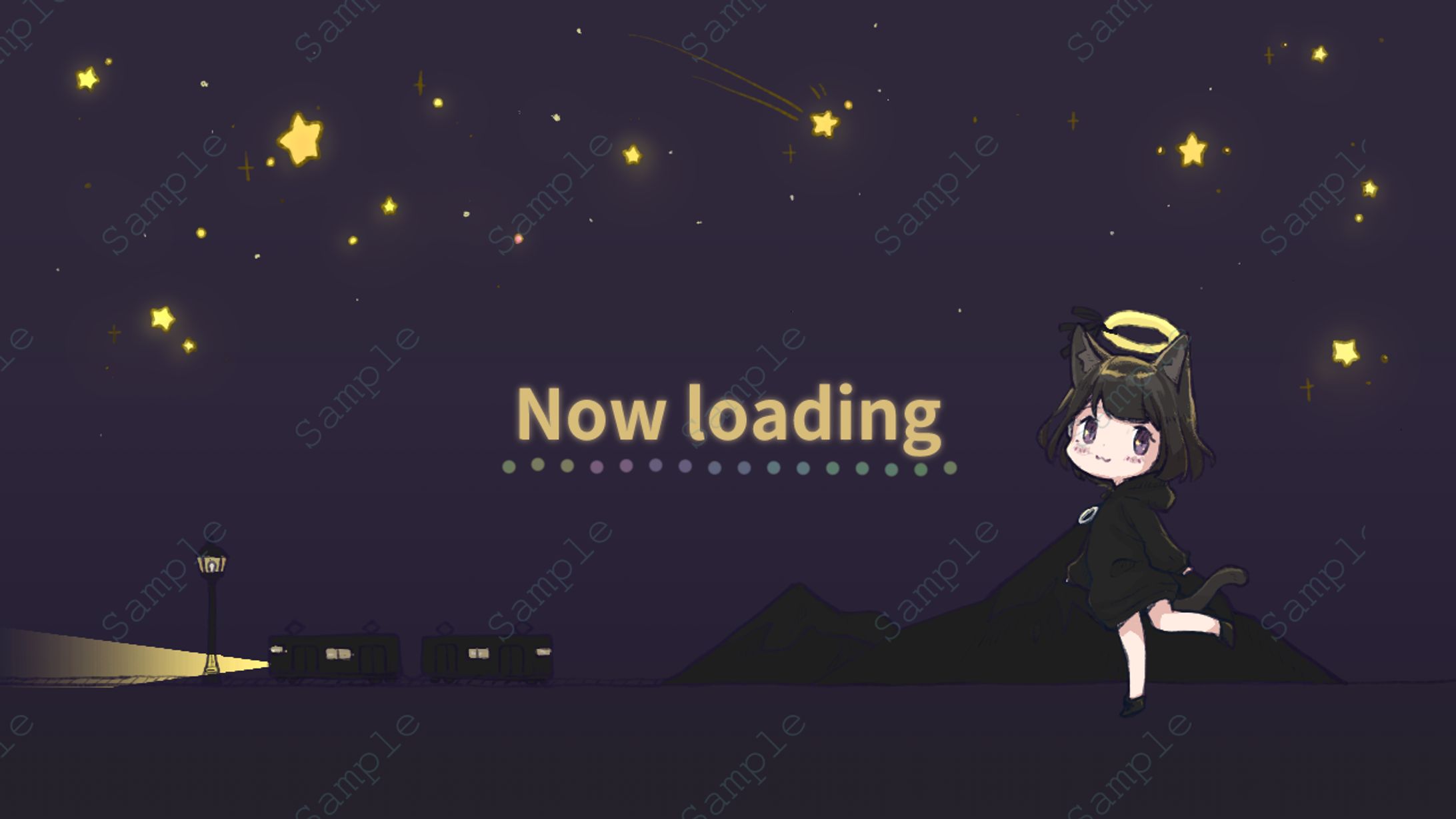 【comission】大崎ちゃんTwitch待機画面-1