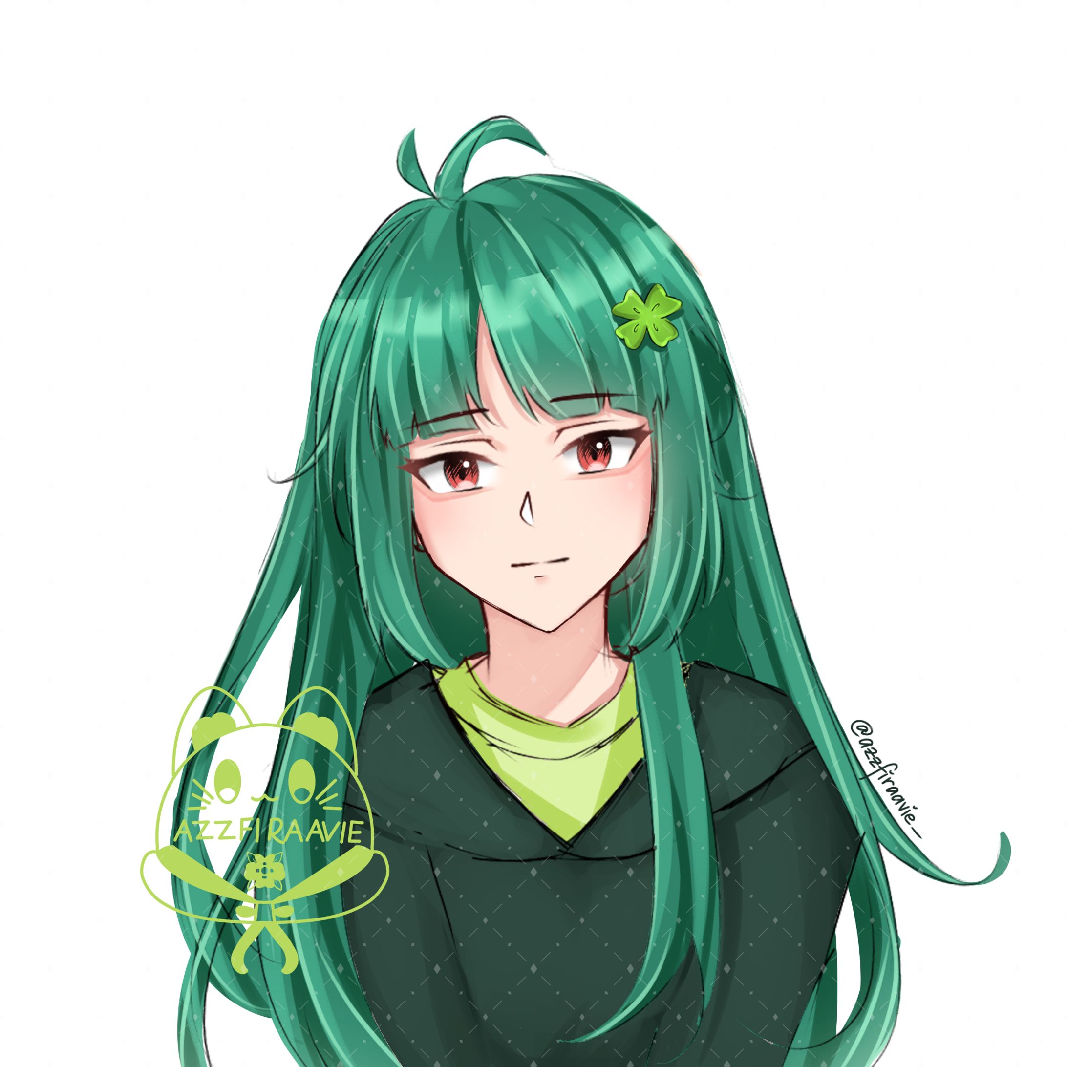 Gift Art - Colored Sketch (Bust Up)-1