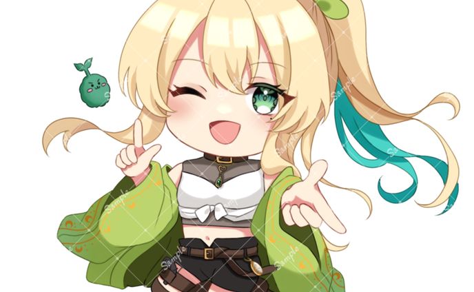 まりも様 新衣装 SDイラスト