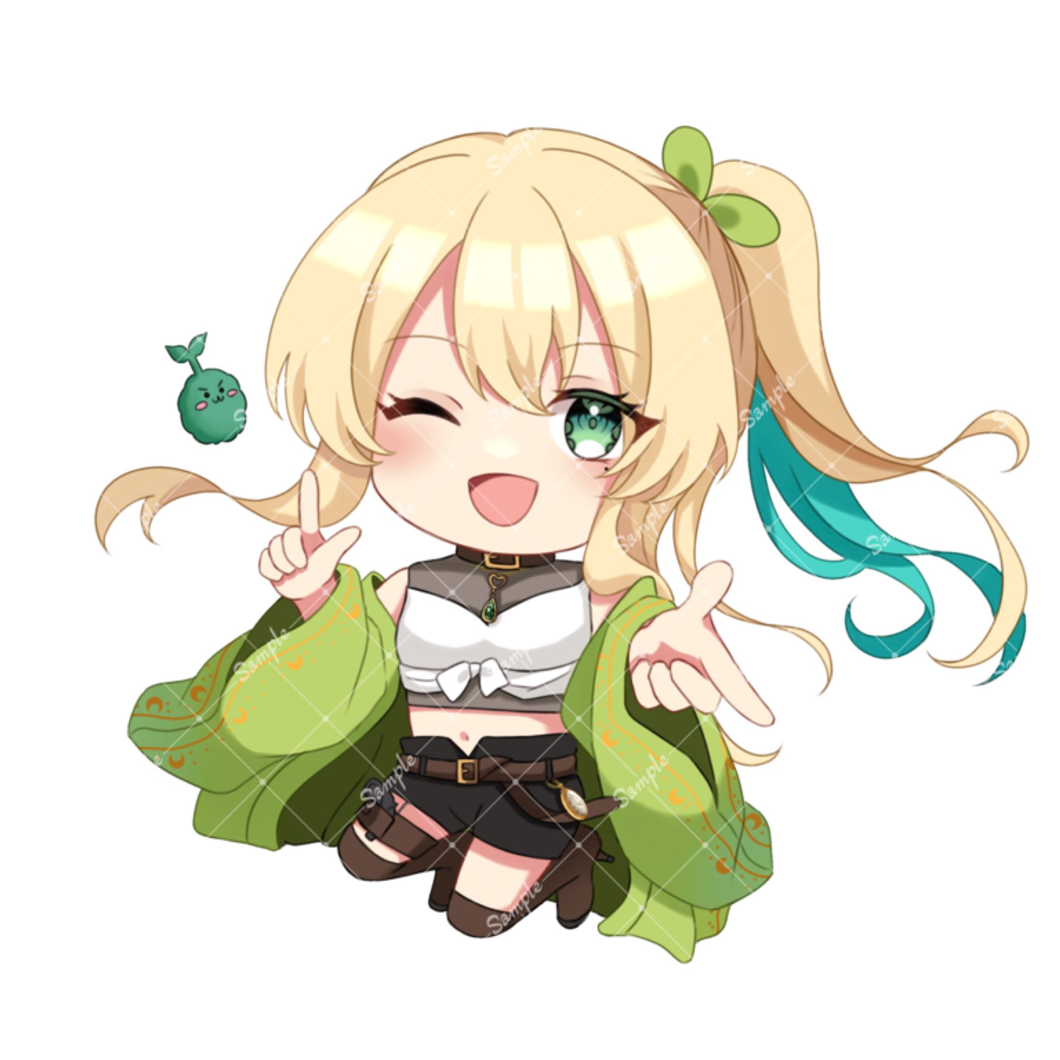 まりも様 新衣装 SDイラスト-1