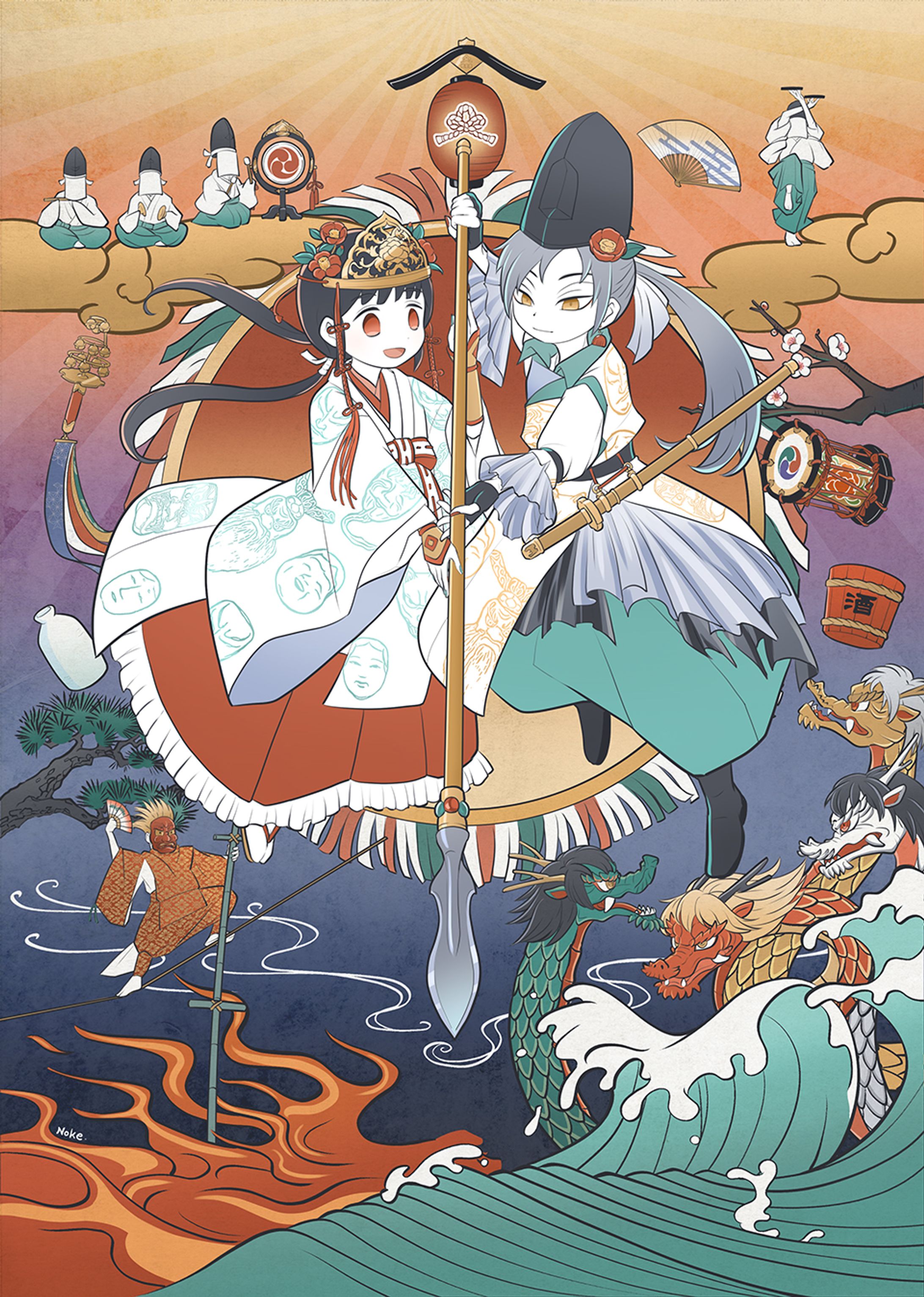 『博多座神楽まつり』メインビジュアル-1
