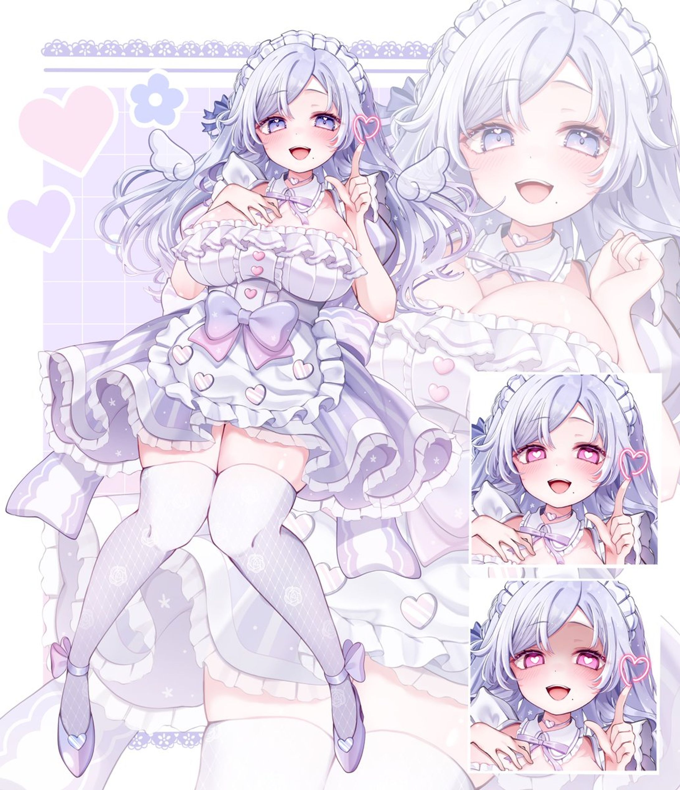 【お仕事】姉川ちゆき様　イラスト制作・表情差分あり-1