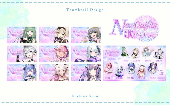 Thumbnail＆Logo｜稍麦様