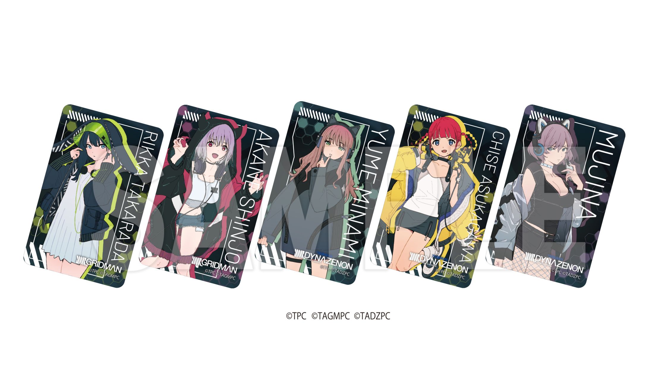 【グッズデザイン】TVアニメ「SSSS.GRIDMAN & SSSS.DYNAZENON」推しくじ-1