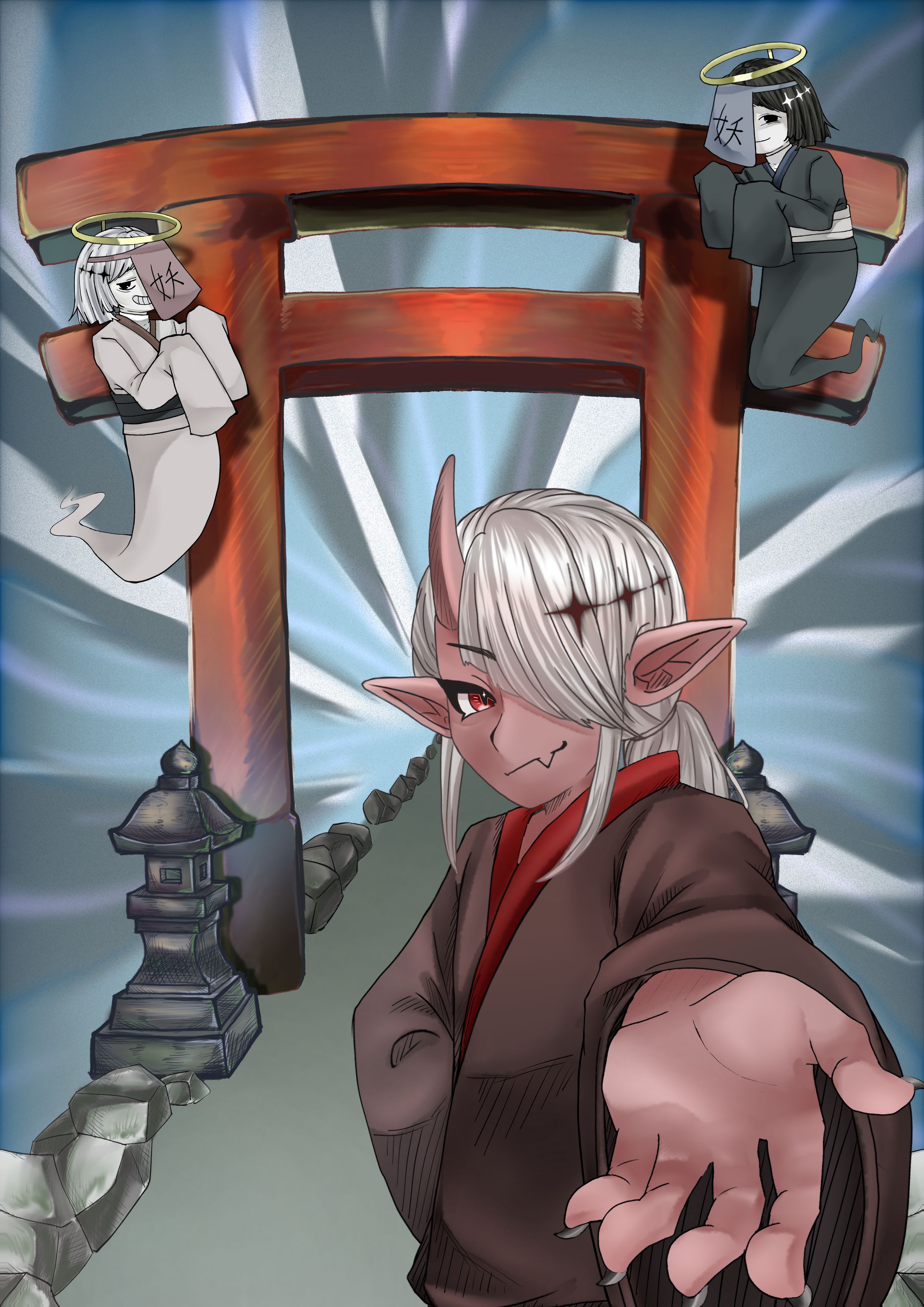 【趣味絵】【1枚絵】オリジナル作品-1