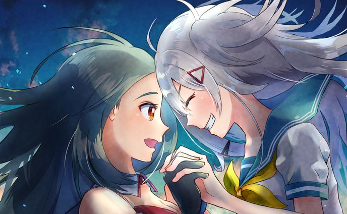 Kちゃんと、焼まゆる先生の衣装交換してみた