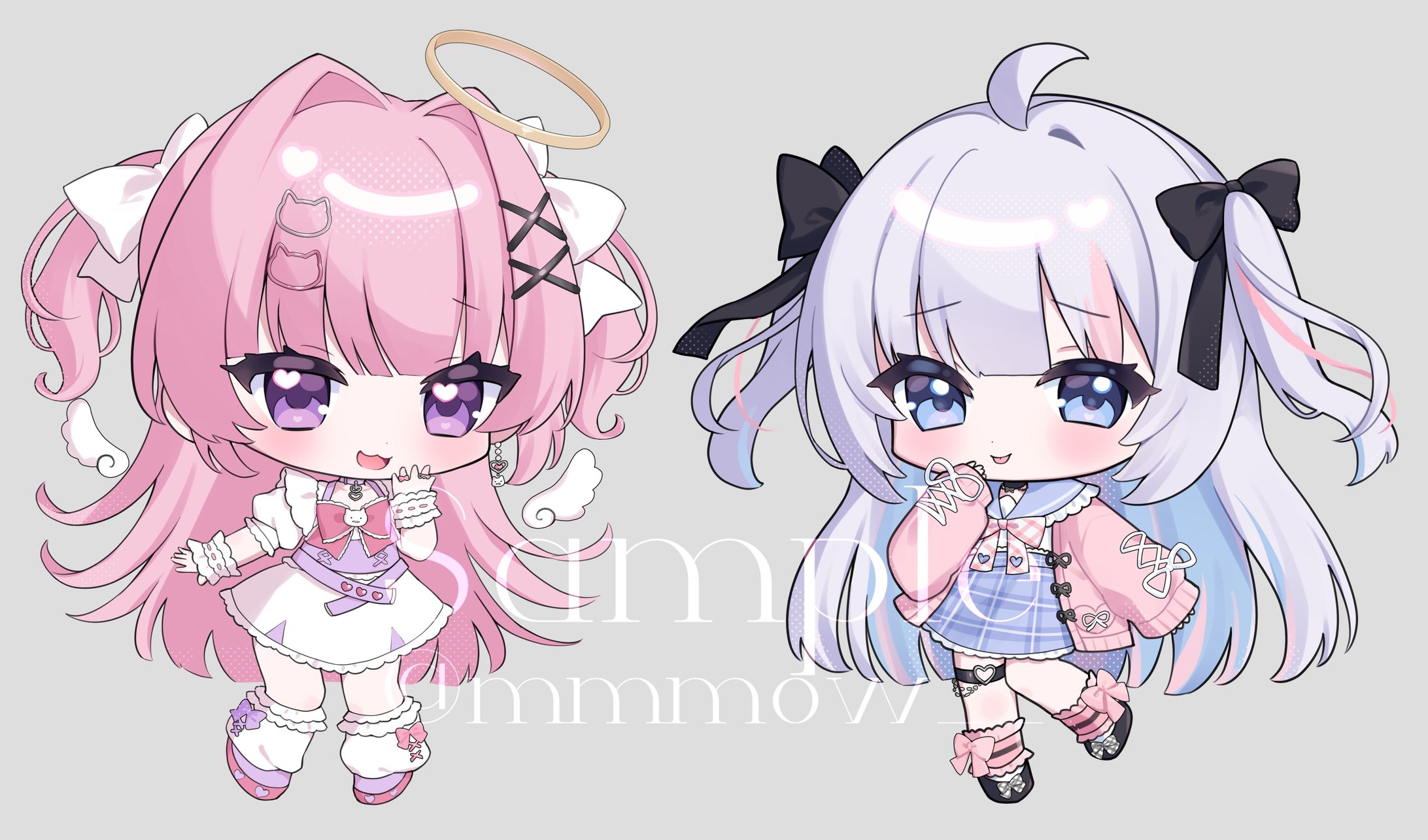 あむゆい様/グッズ用ミニキャラ-1