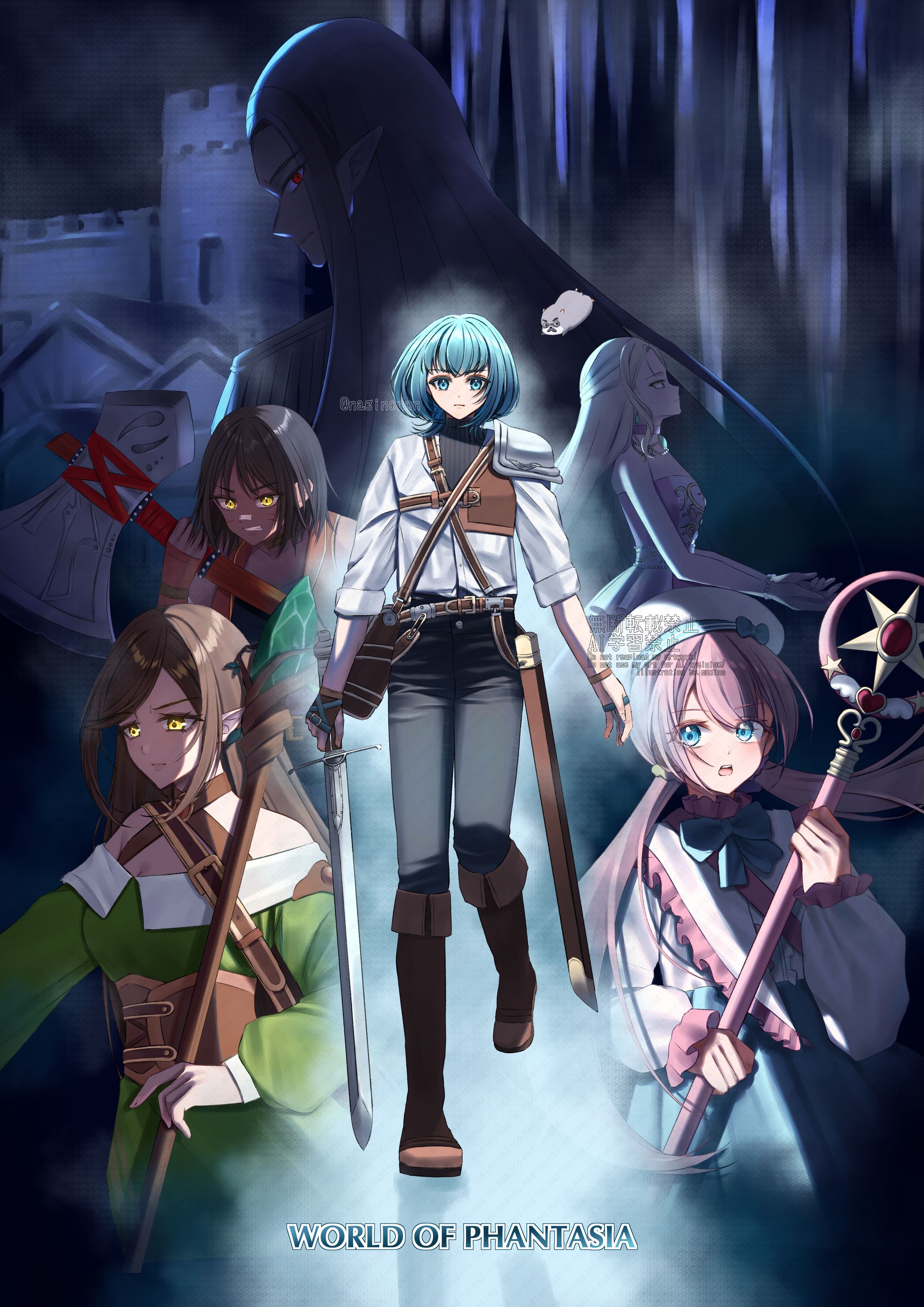 【OC】卒業制作A3ポスターイラスト-1