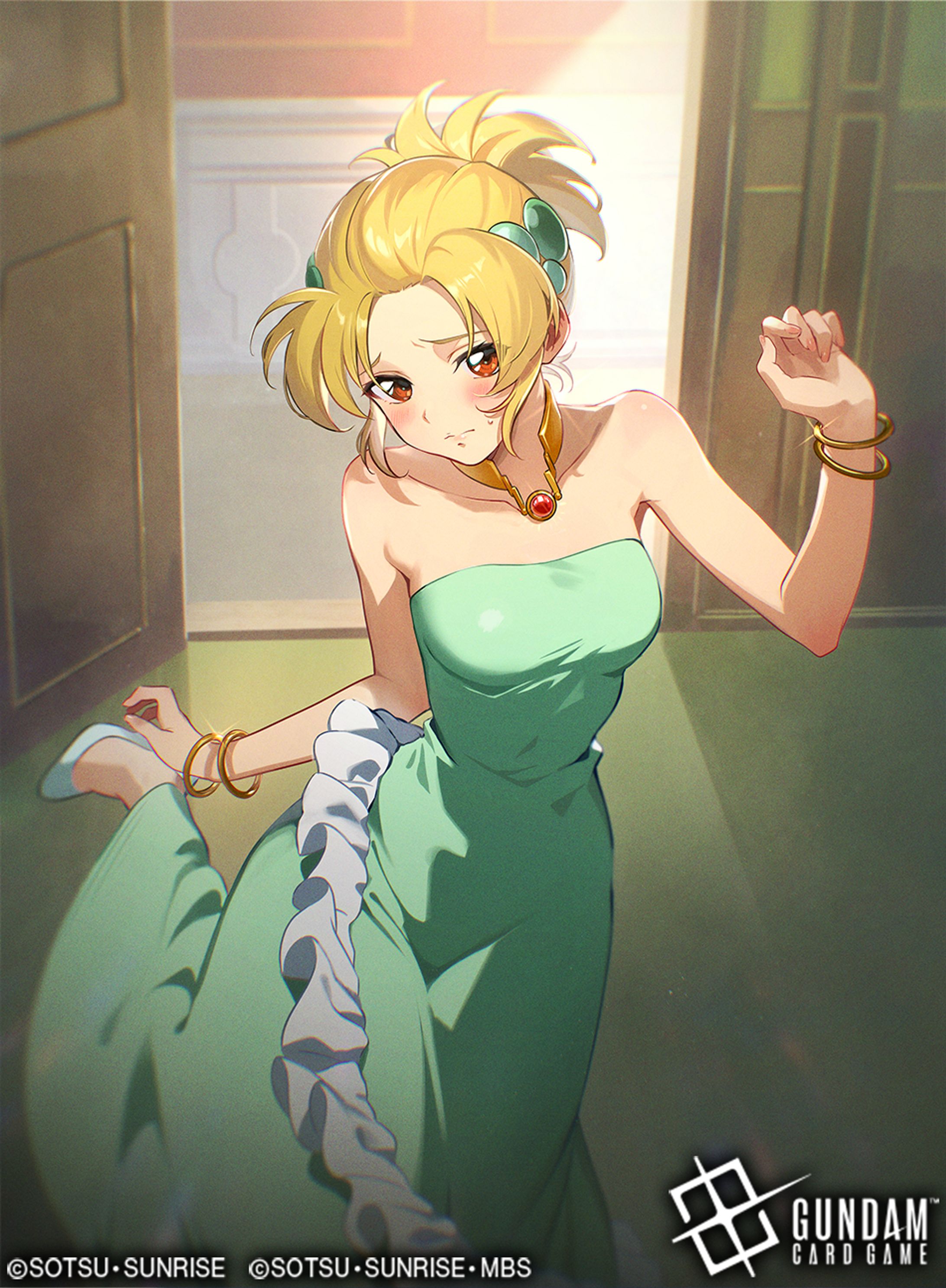 【仕事絵】ガンダムカードゲーム「カガリ・ユラ・アスハ」-1