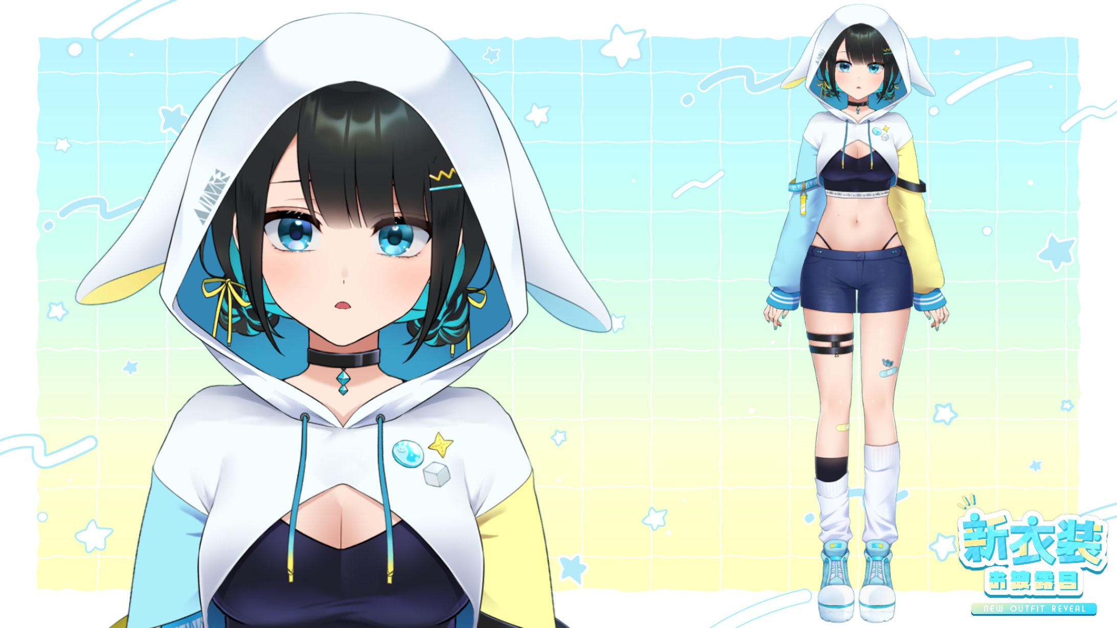 つみれ　Vアバター新衣装(スポーティー私服)-1