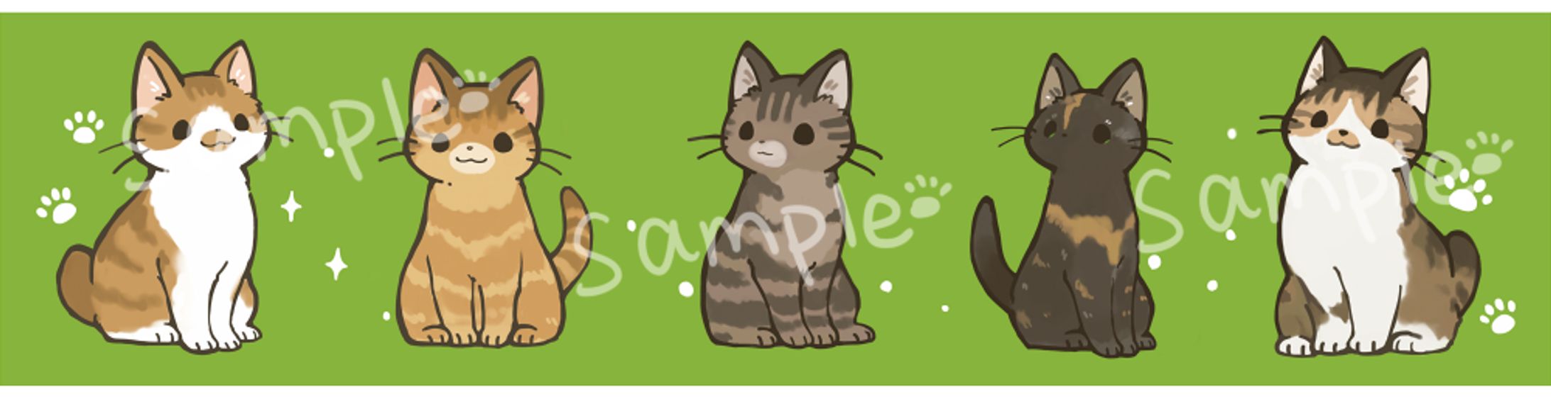 アールねこの手様　看板イラスト-1