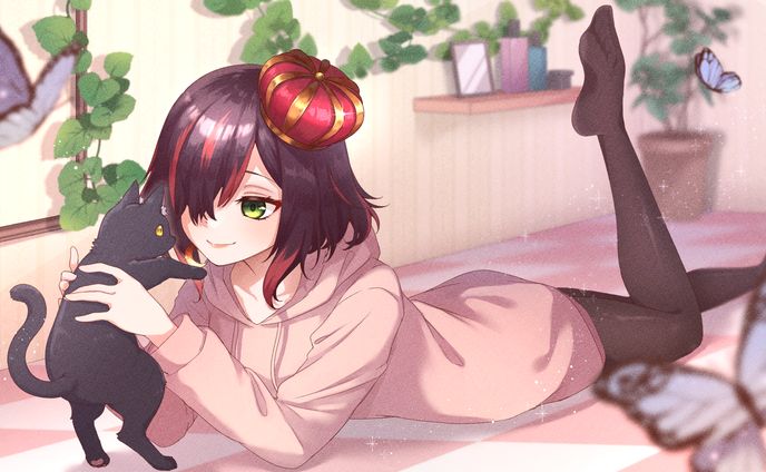 紅月あかまる様　歌ってみたイラスト