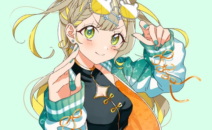 陽茅ほのか『ハオ』　歌ってみた用イラスト