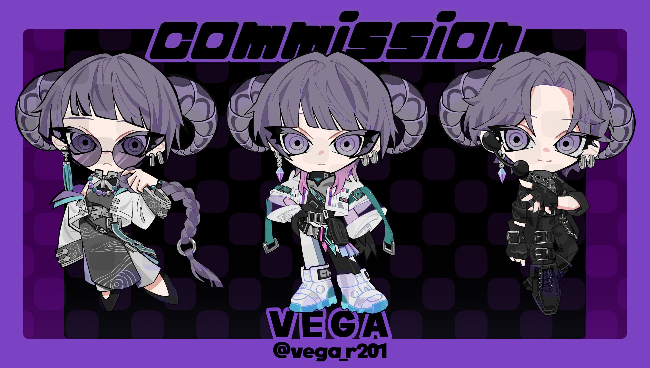 【お仕事】2.5頭身SDイラスト-1