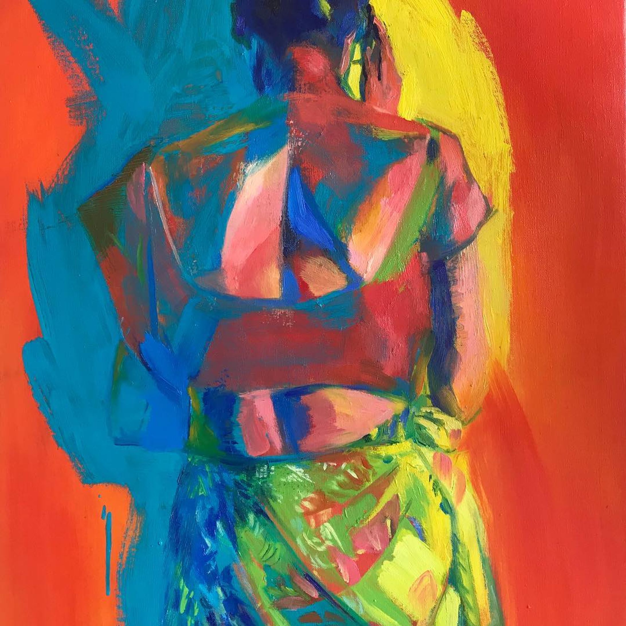 #torso #woman #indian #oilpainting #light
#beauty #colorful #gallery #art#artist #asianbeauty #asian#miran #visualart #contemporarypainting-1