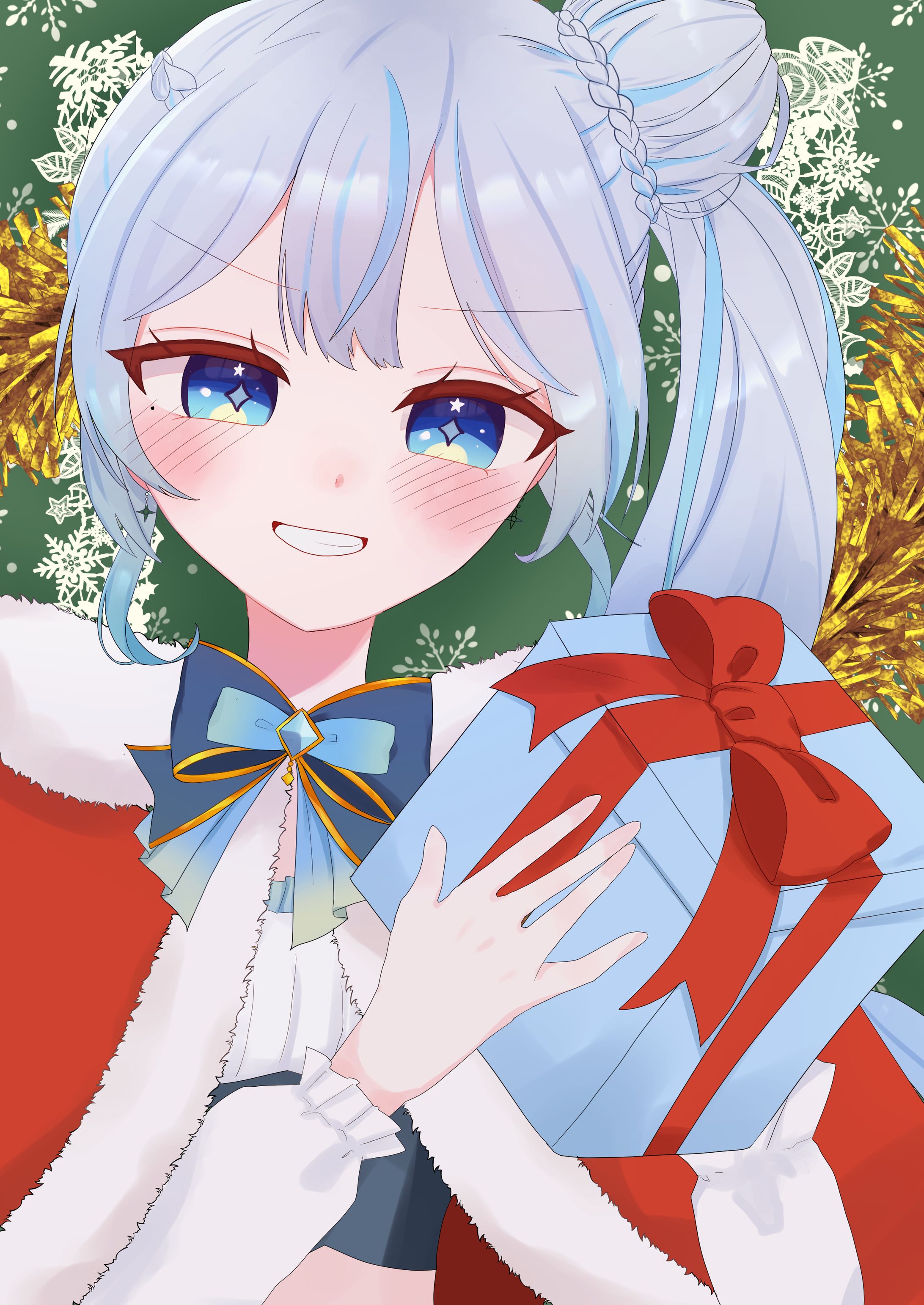 クリスマス 腰上 1枚絵-1