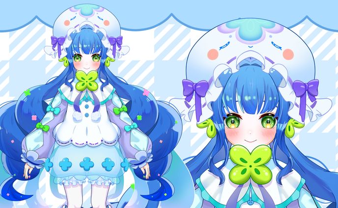OC　くらげちゃん　立ち絵