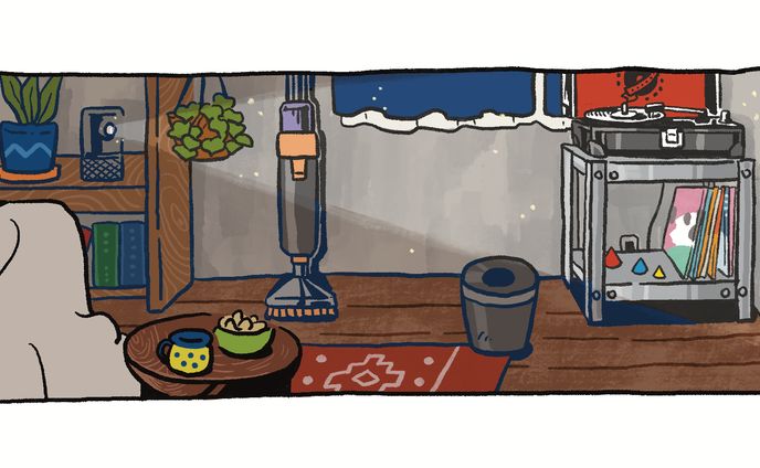 カレンダー、スライド