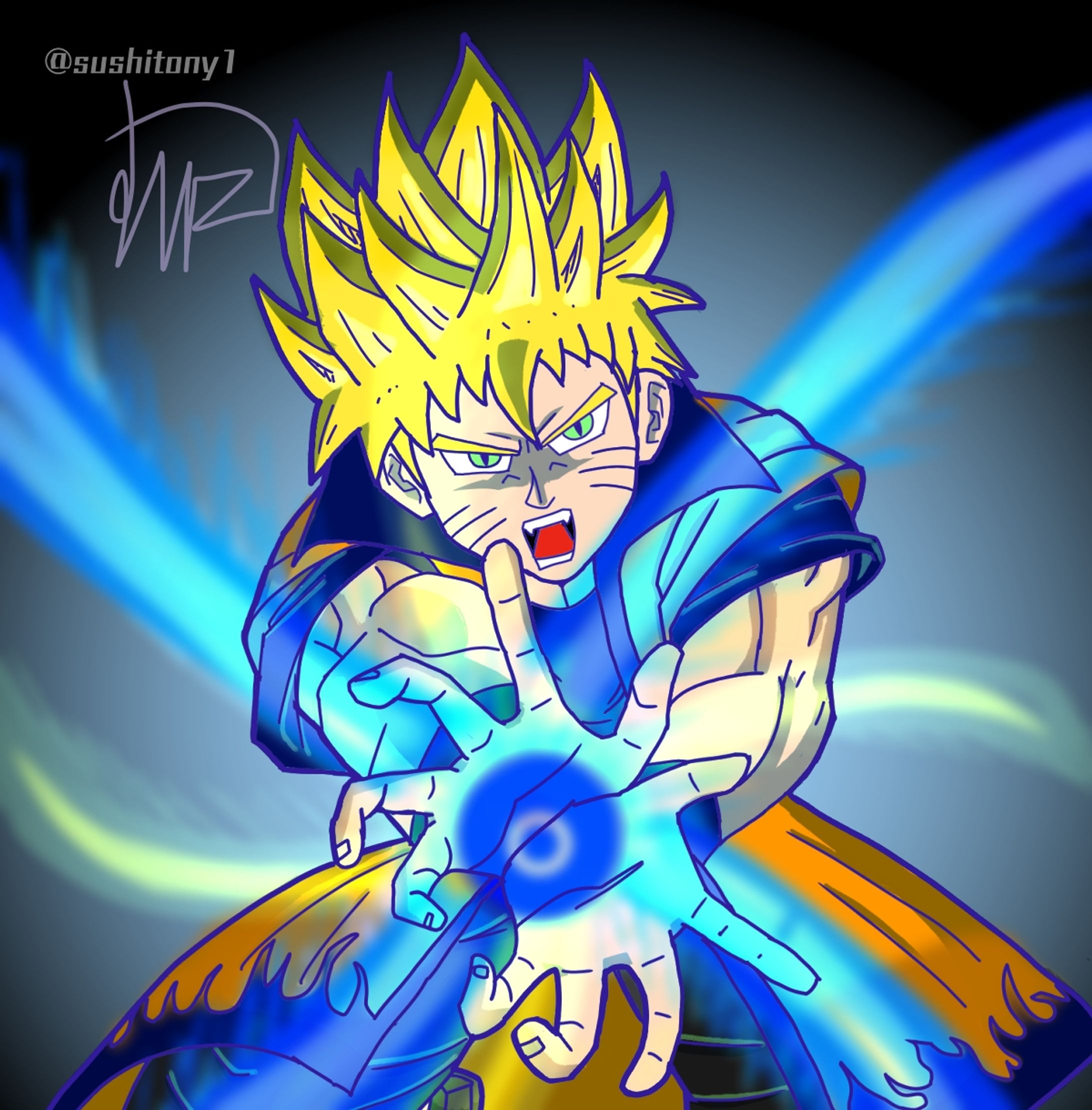 ナルロット&カカフィ　ルフィ悟空ナルト　フュージョン-1