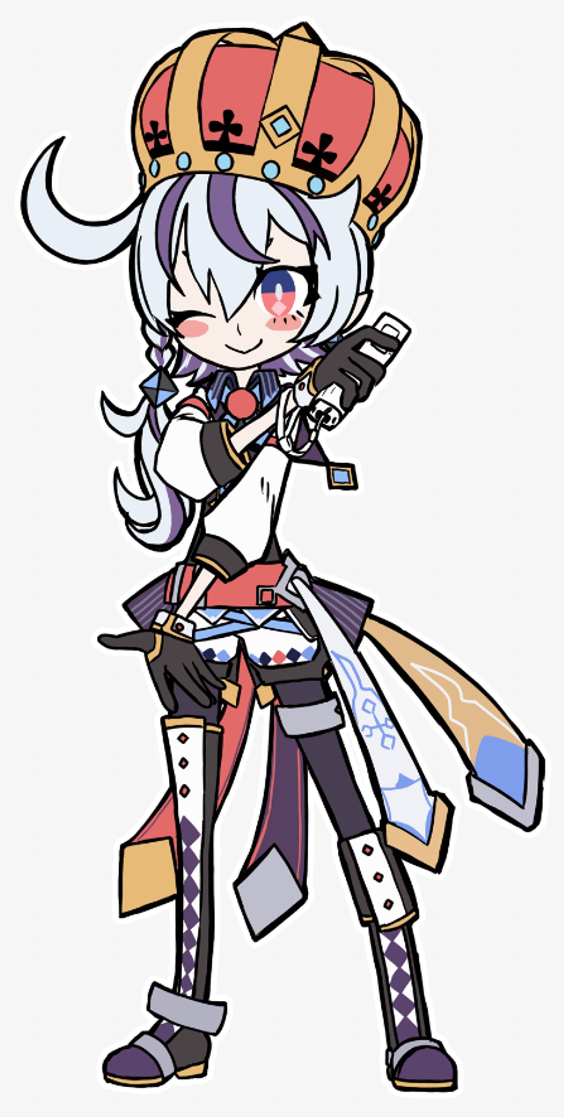 庭月おしろ色々風な絵柄バージョン：5選-1