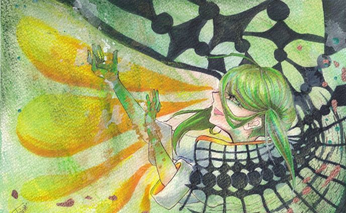 こっちにはフライングで。
#イラスト