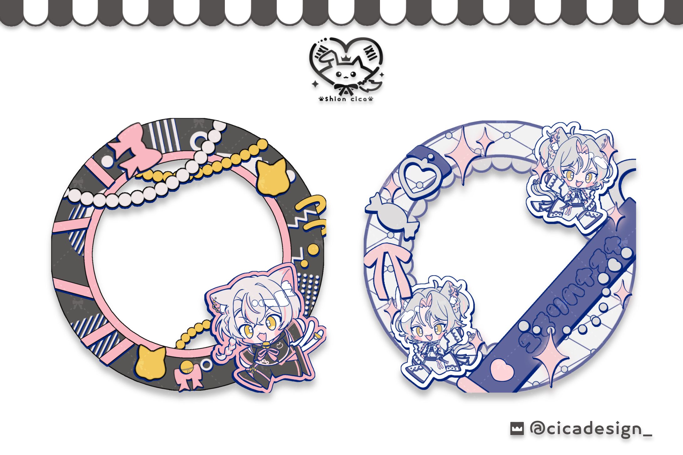 杠葉ナズナ様〻アイコンリング-1