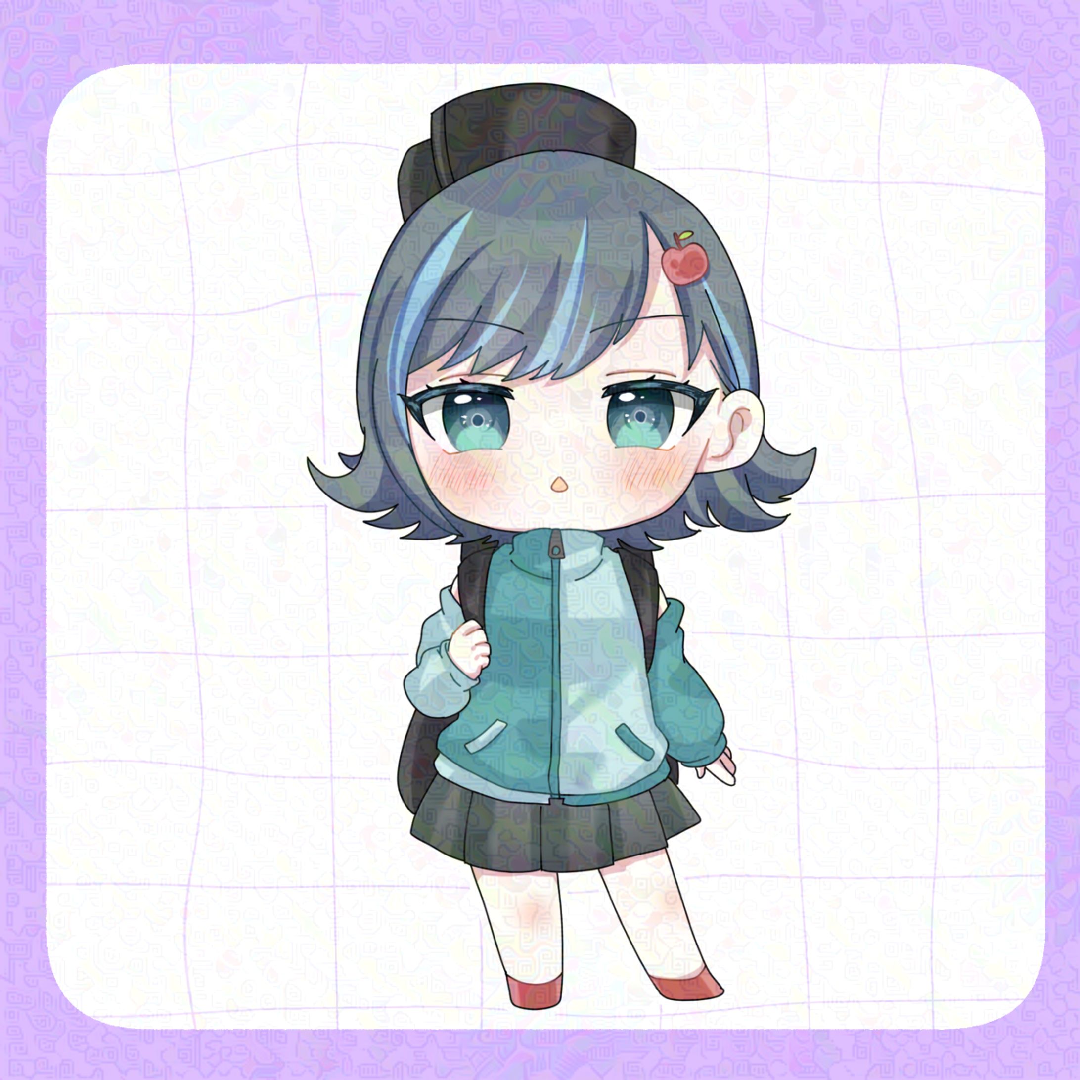 リンゴ様 ミニキャラ-1