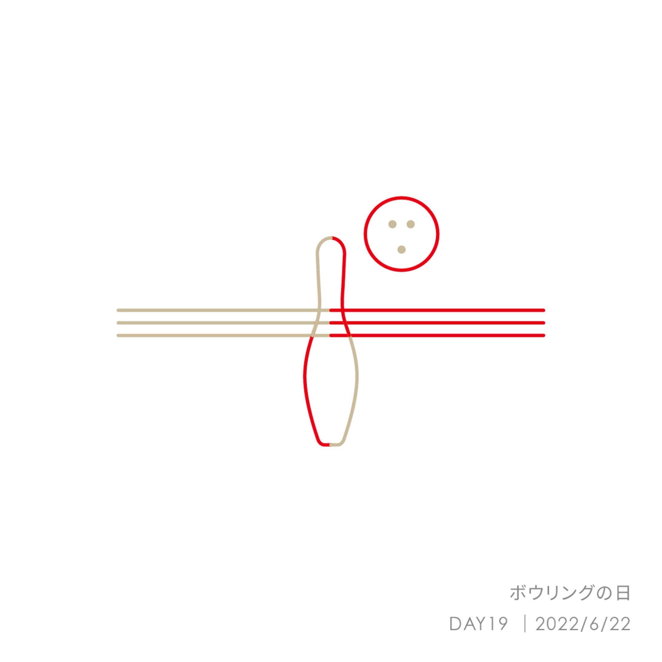ボウリングの日（毎日ロゴ）-1