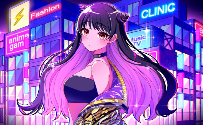 歌ってみたサムネイル　一枚絵