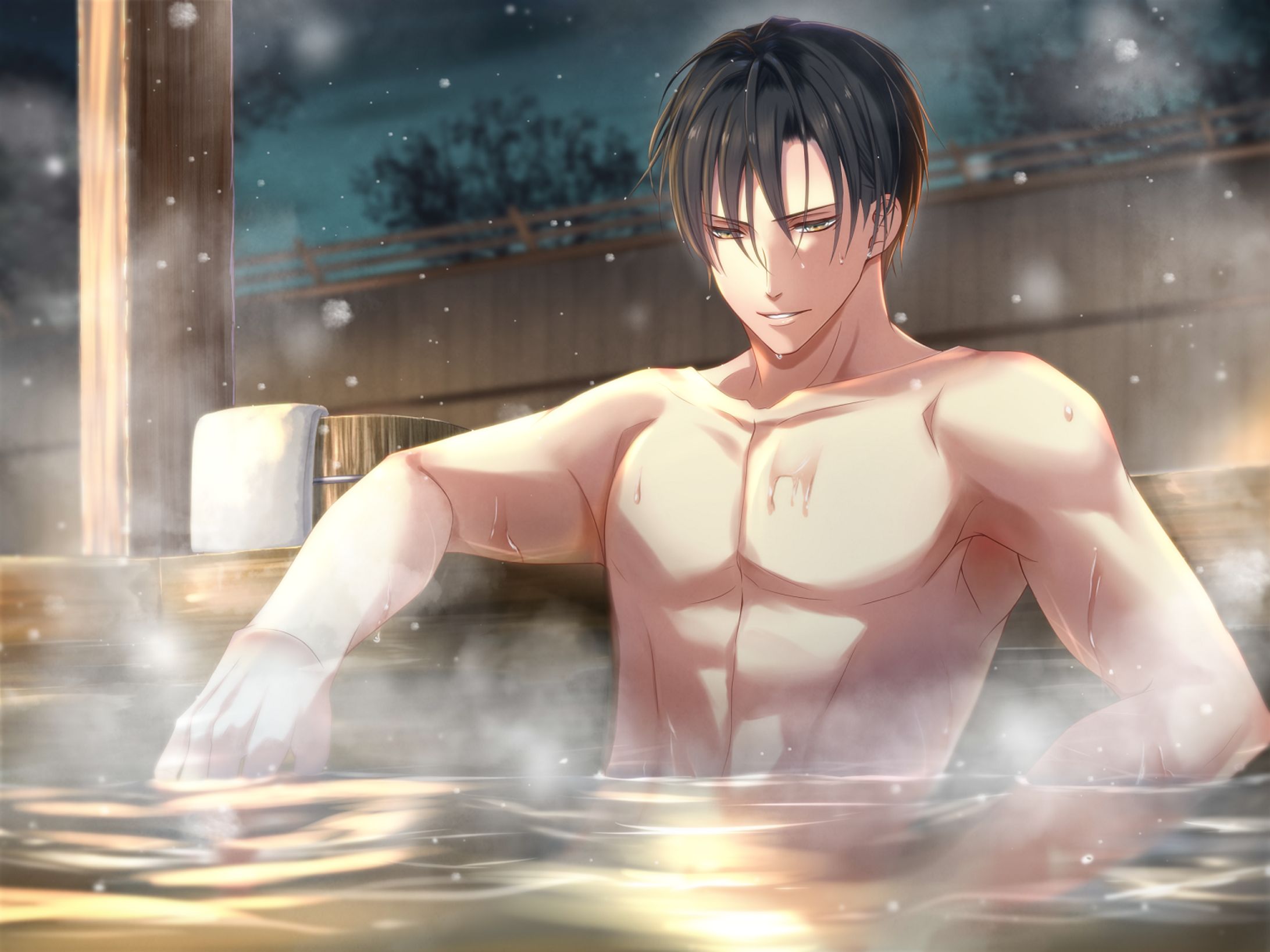 あ、雪だ。（男湯編＆女湯編）-1