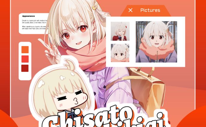 Chisato Nishikigi - GFX