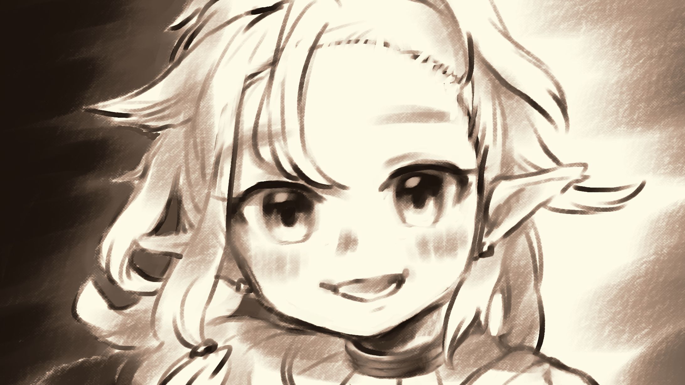 丸晴テュエちゃんへのファンアート-1