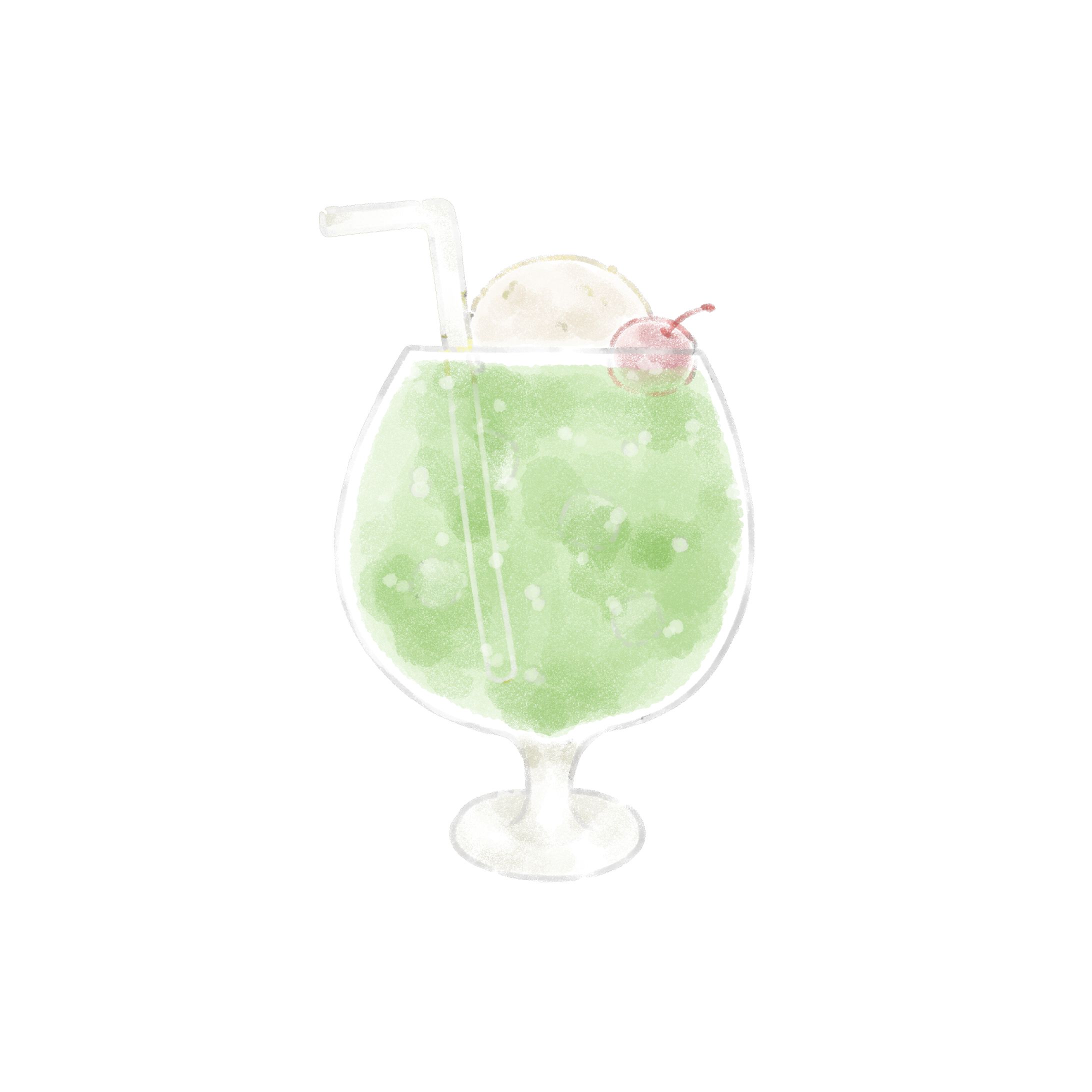 〚 work 〛クリームソーダ / すまいる。 さま-1