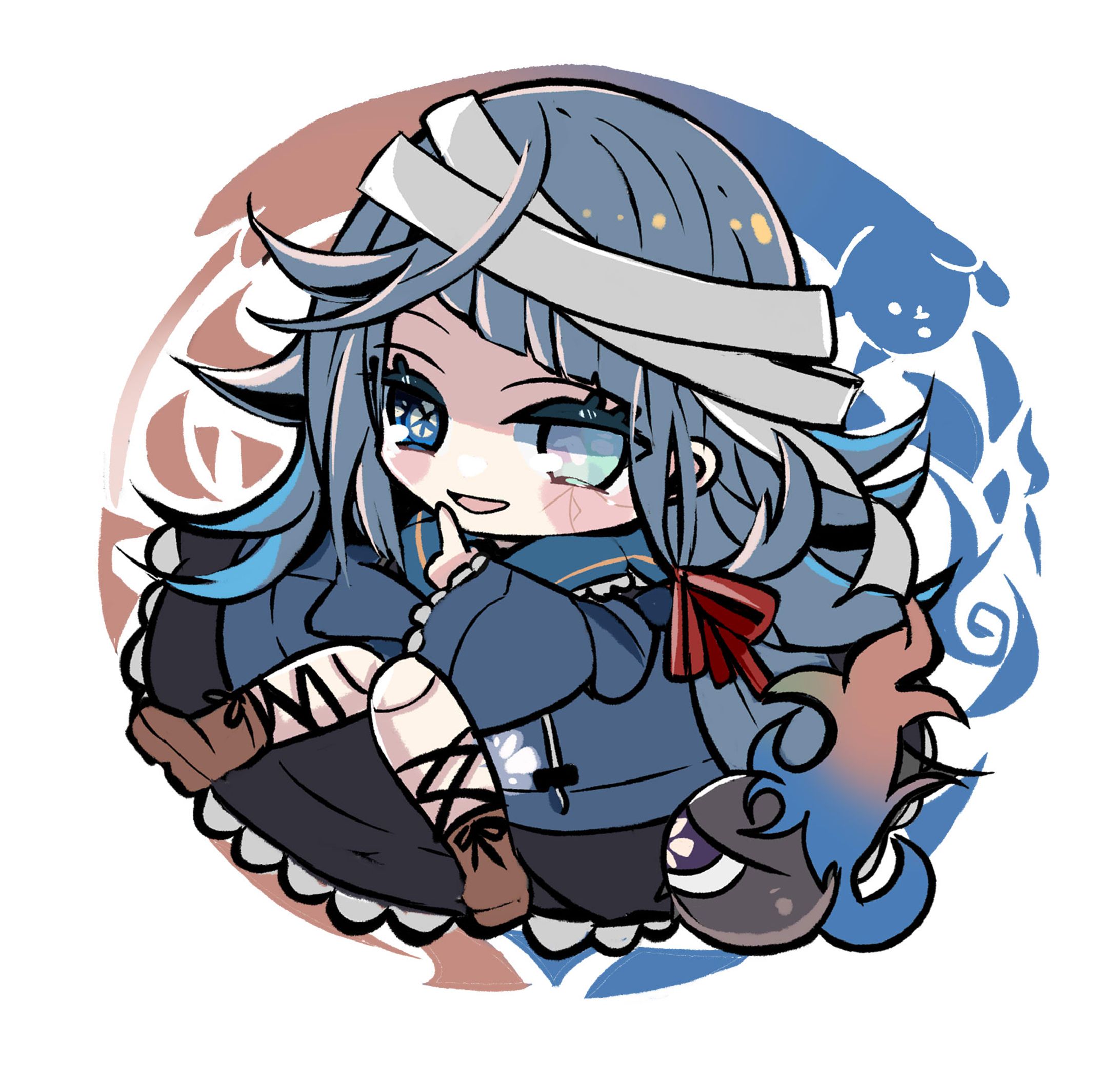 【SD】勿忘草 幽冥 様（汎用ミニキャラ）-1