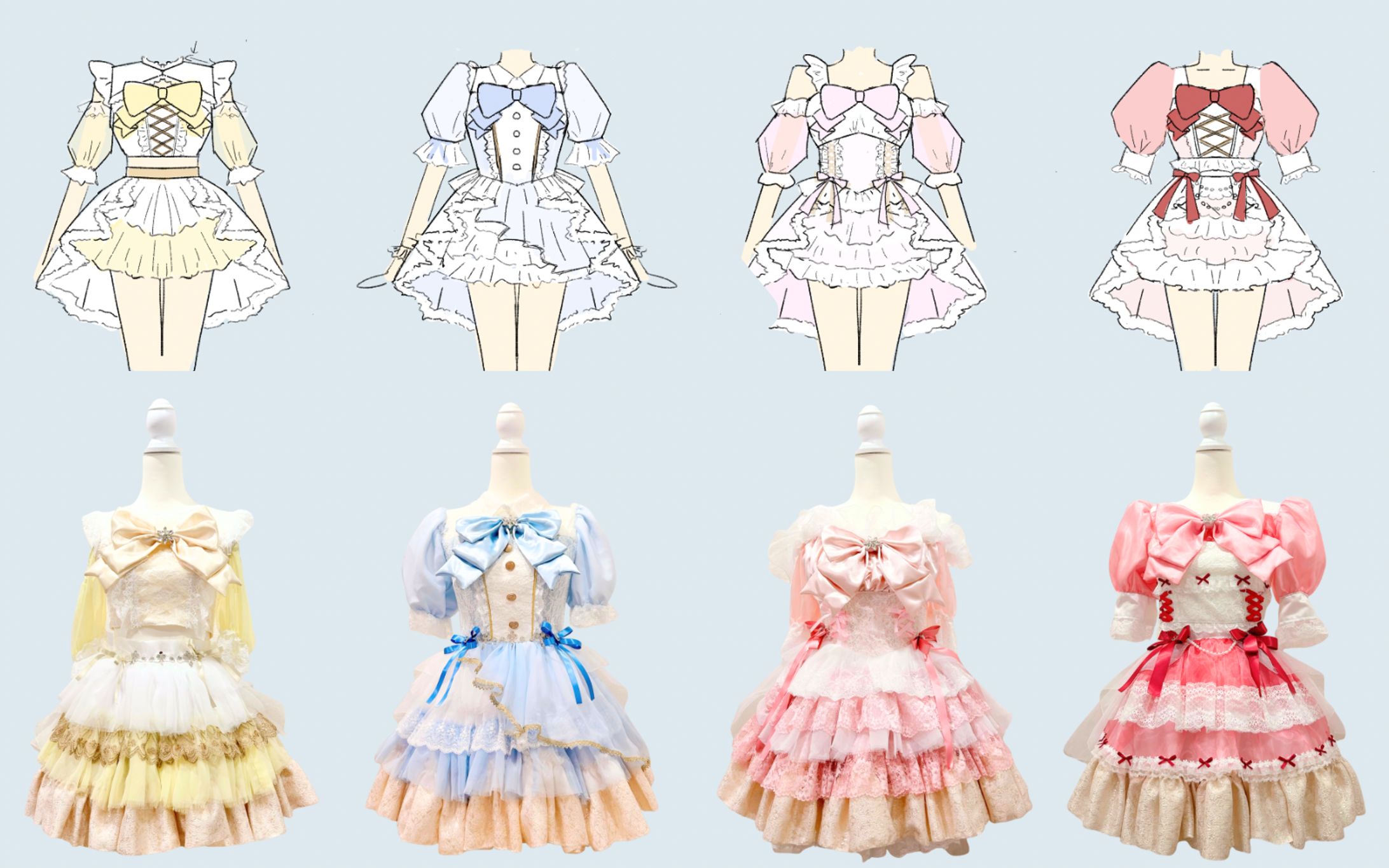 【衣装】9月のベルネージュさん 解散単独公演衣装-1