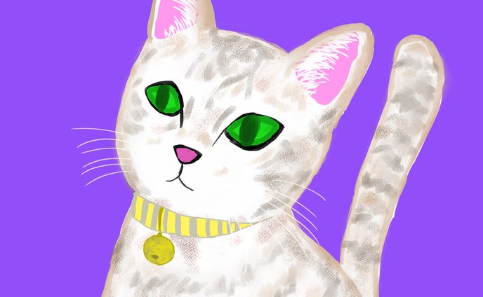 子猫（イラスト）