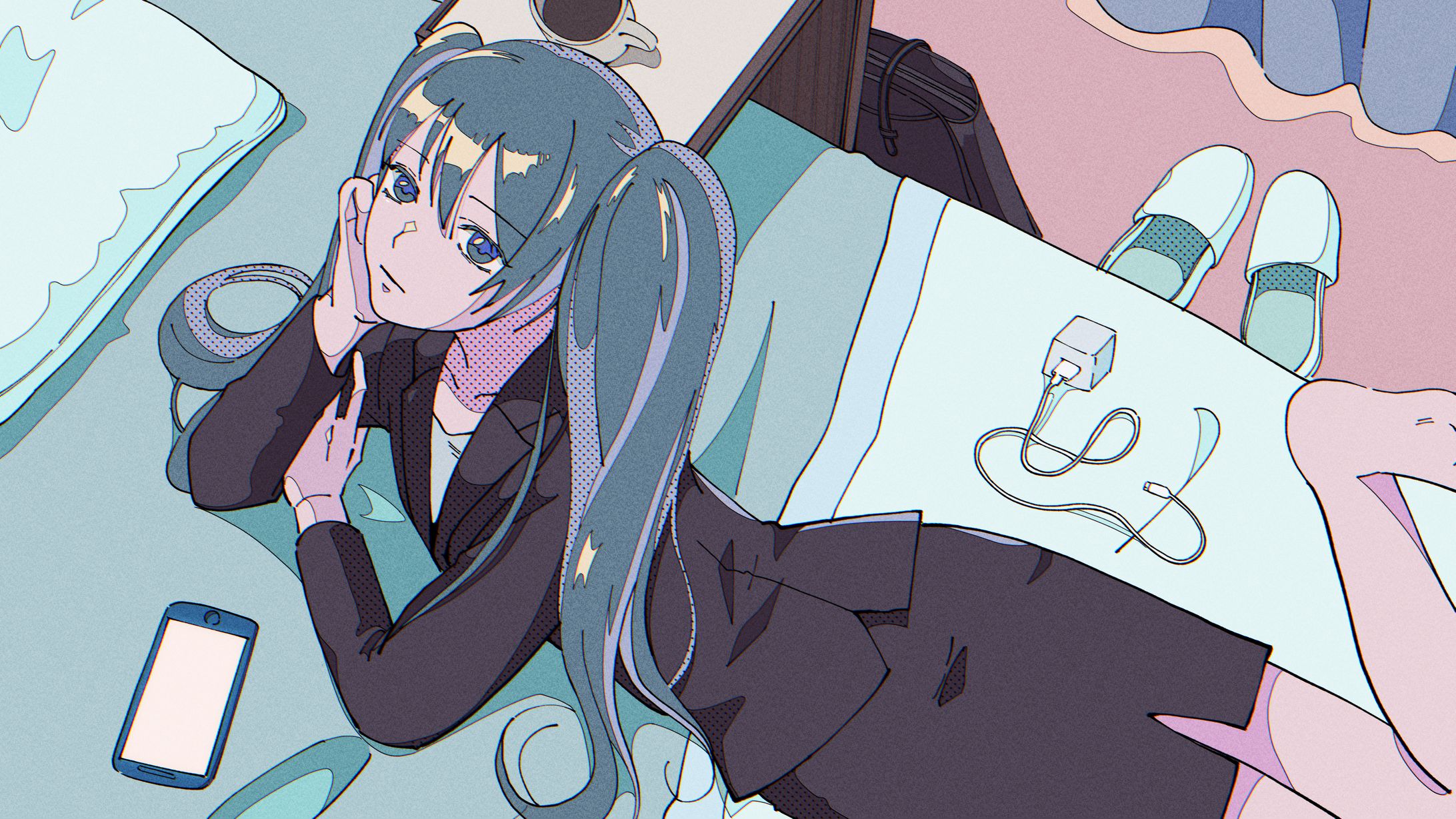 無糖檸檬様　MVイラスト-1